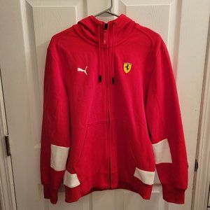 2022 Puma Scuderia Ferrari F1 Team Race Hooded Full-Zip Jacket
